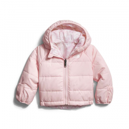 The North Face Infant Baby Reversible Perrito Hooded Jacket - Purdy Pink