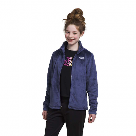 The North Face Girls' Osolita Full Zip Jacket - Cave Blue