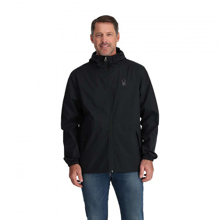 Spyder Men's Pitch Shell Jacket - Black