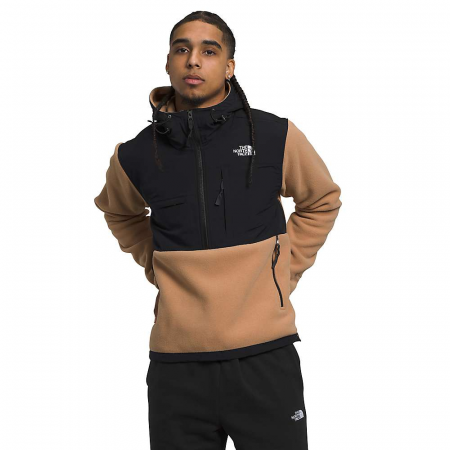 The North Face Men's Denali Anorak - Almond Butter / TNF Black