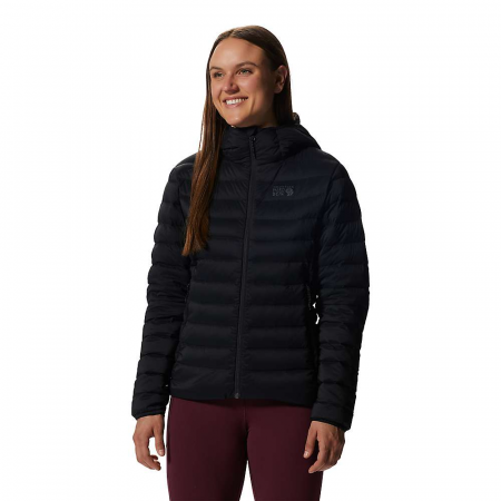 Mountain Hardwear Women's Deloro Down Full Zip Hoody - Black