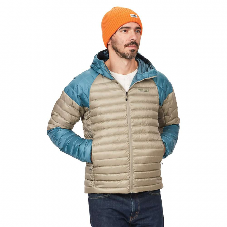 Marmot Men's Hype Down Hoody - Moon River / Vetiver