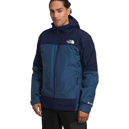 The North Face Men's Mountain Light Triclimate GTX Jacket - Shady Blue / Summit Navy