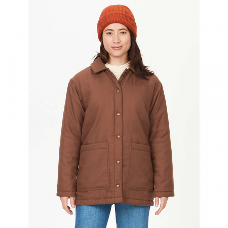 Marmot Women's Lanigan Flannel Coat - Pinecone