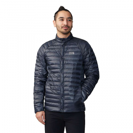 Mountain Hardwear Men's Ghost Whisperer Snap Jacket - Blue Slate