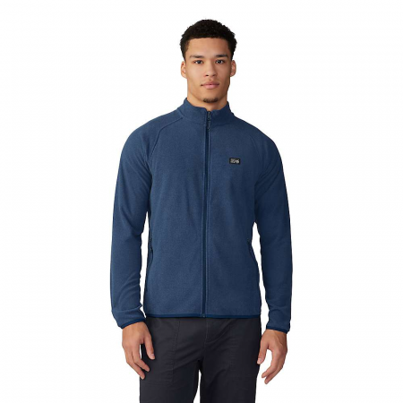 Mountain Hardwear Men's Microchill Full Zip Jacket - Hardwear Navy Heather