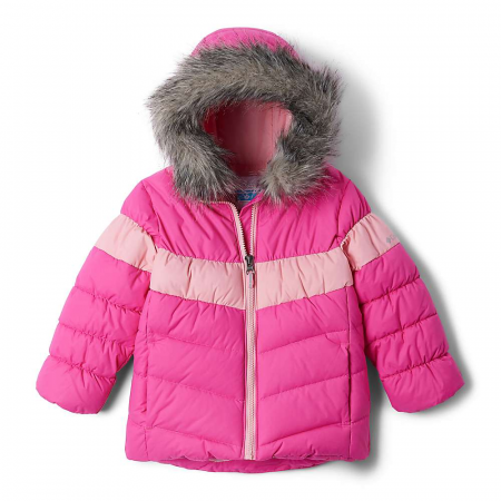 Columbia Toddler Girls' Arctic Blast II Jacket - Pink Ice / Pink Orchid