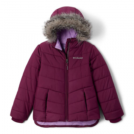 Columbia Girls' Katelyn Crest II Hooded Jacket - Marionberry