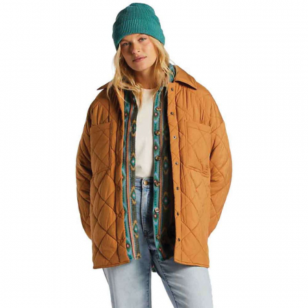 Billabong Women's Transport Shacket - Large / 12 - Caramel