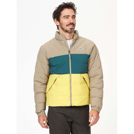 Marmot Men's Ares Jacket - Vetiver / Dark Jungle / Limelight