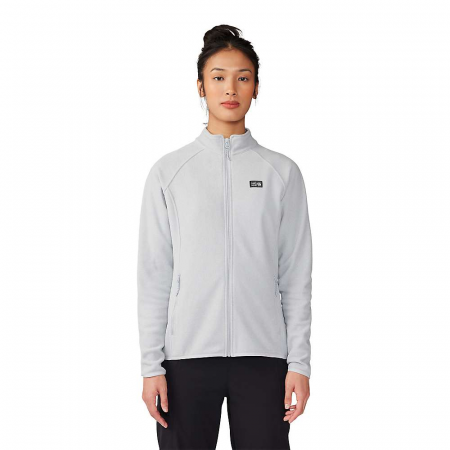 Mountain Hardwear Women's Microchill Full Zip Jacket - Glacial Heather