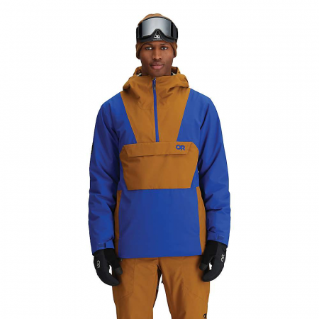 Outdoor Research Men's Snowcrew Anorak - Topaz / Bronze