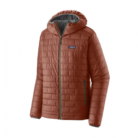 Patagonia Men's Nano Puff Hoody - Burl Red