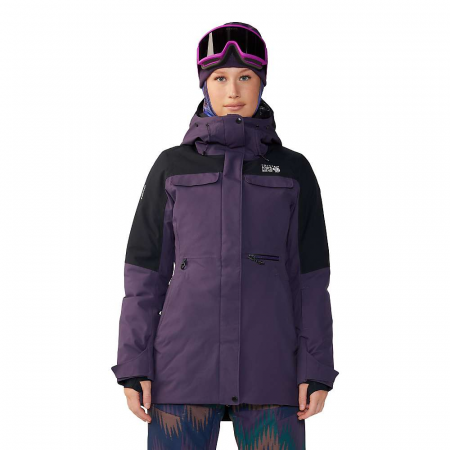 Mountain Hardwear Women's Powder Maven Parka - Blurple