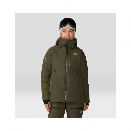 Mountain Hardwear Women's Powder Down Jacket - Dark Pine