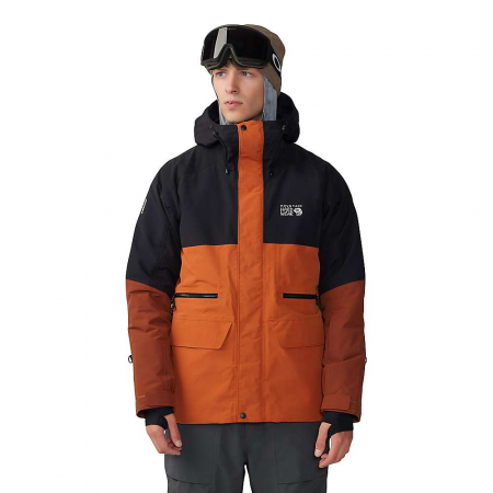 Mountain Hardwear Men's First Tracks Jacket - Raw Carnelian / Iron Oxide