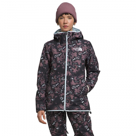 The North Face Women's Namak Insulated Jacket - Fawn Grey Snake Charmer Print