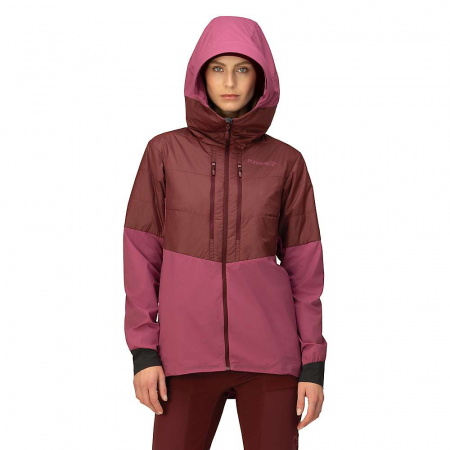 Norrona Women's Lyngen Aero80 Insulated Zip Hood - Violet Quartz