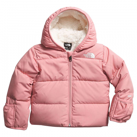 The North Face Infant Baby North Down Hooded Jacket - Shady Rose