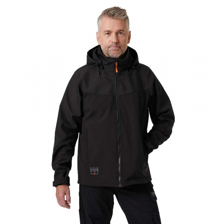 Helly Hansen Men's Oxford Softshell Jacket - Black