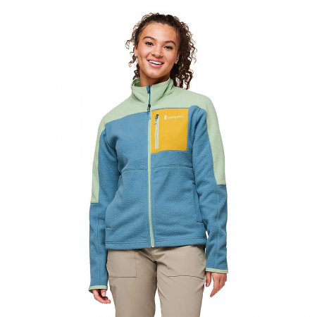 Cotopaxi Women's Abrazo Full Zip Fleece Jacket - Aspen / Blue Spruce