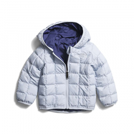 The North Face Infant Reversible ThermoBall Hooded Jacket - Dusty Periwinkle