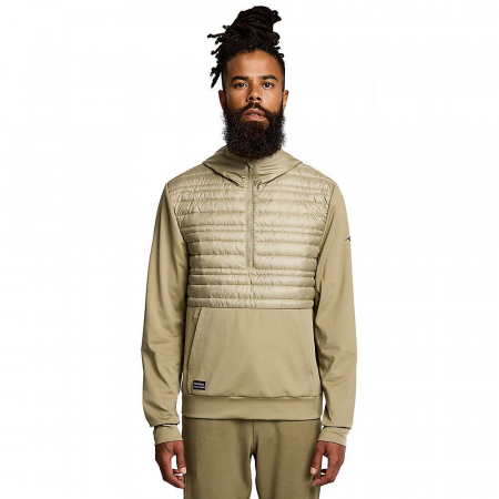 Saucony Men's Solstice Oysterpuff Hoody - Coffee