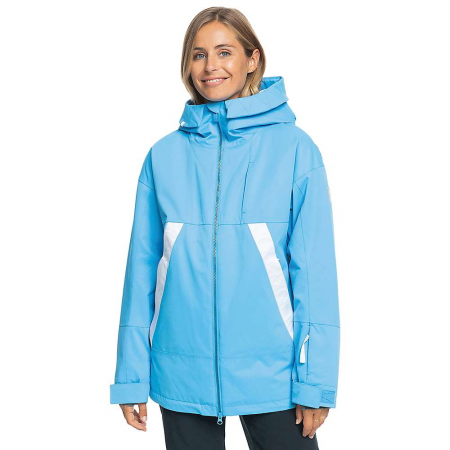 Roxy Women's Chloe Kim Jacket - Azure Blue