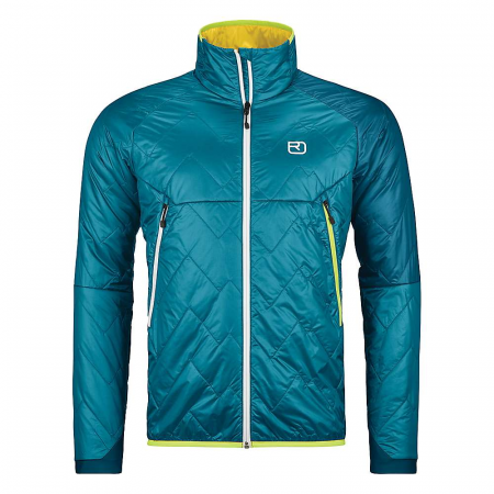 Ortovox Men's Swisswool Piz Vial Jacket - Mountain Blue