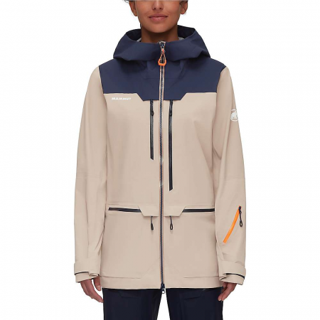 Mammut Women's Haldigrat HS Hooded Jacket - Savannah / Marine