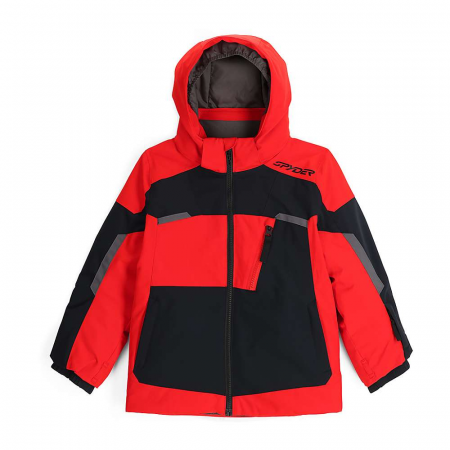 Spyder Boys' Leader Jacket - Volcano