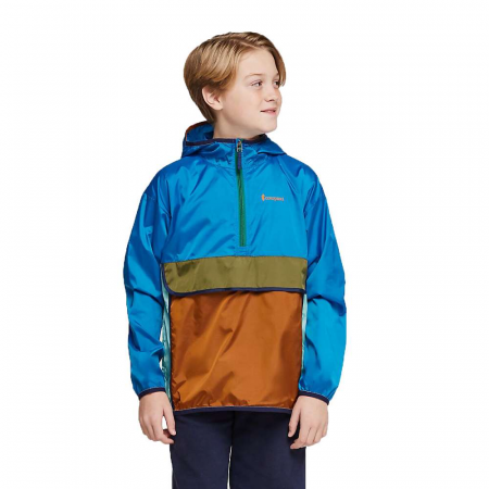 Cotopaxi Kids' Teca Half Zip Windbreaker - Drizzle