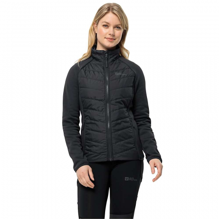 Jack Wolfskin Women's Glaabach 3 In 1 Jacket - Black