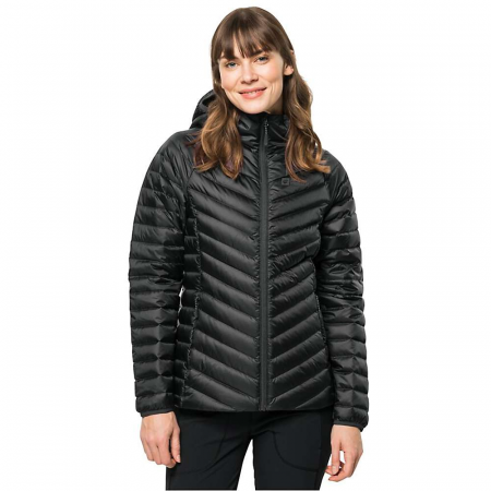 Jack Wolfskin Women's Passamani Down Hoody - Black