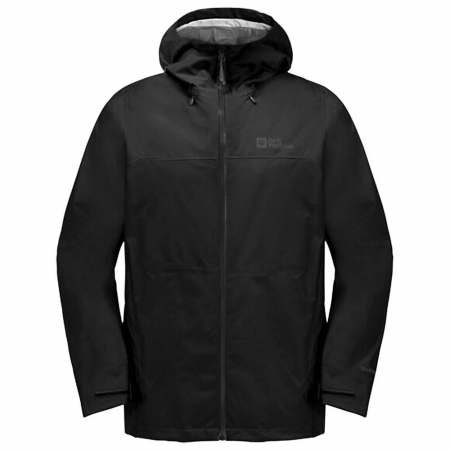 Jack Wolfskin Men's Highest Peak 3L Jacket - Black