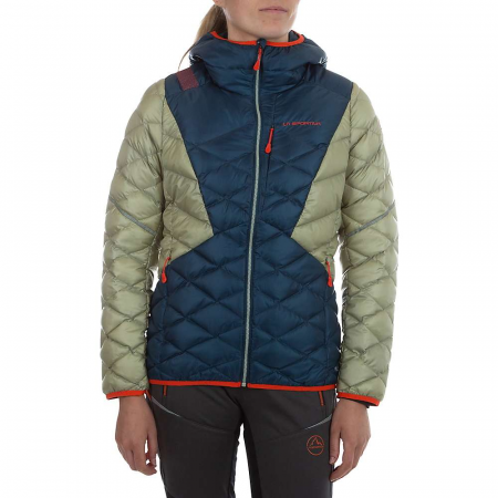 La Sportiva Women's Pinnacle Down Jacket - Storm Blue / Tea