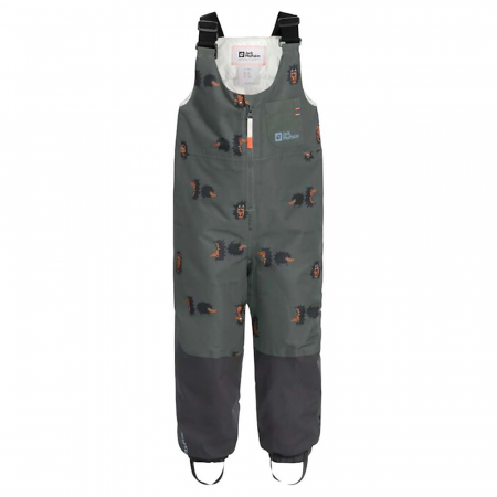 Jack Wolfskin Kids' Gleely 2L Ins Printed Bib Pant