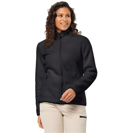 Jack Wolfskin Women's High Curl Jacket - Black