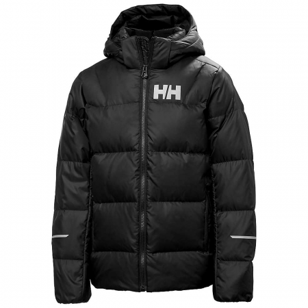 Helly Hansen Juniors' Isfjord Down 2.0 Jacket - Black