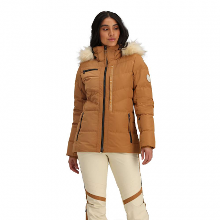 Obermeyer Women's Circe Down Jacket - Brown Sugar