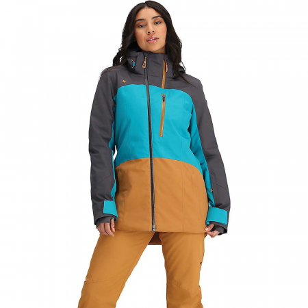 Obermeyer Women's First Chair Jacket - Teal Me