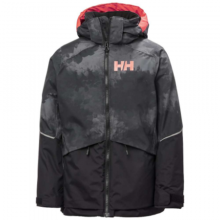 Helly Hansen Juniors' Stellar Jacket - Black AOP