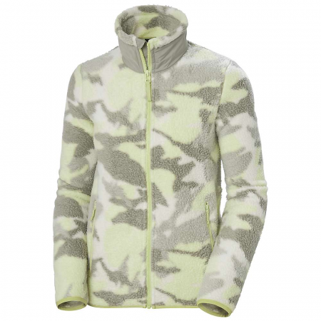 Helly Hansen Women's Imperial Printed Pile Jacket - Iced Matcha Woodland Camo