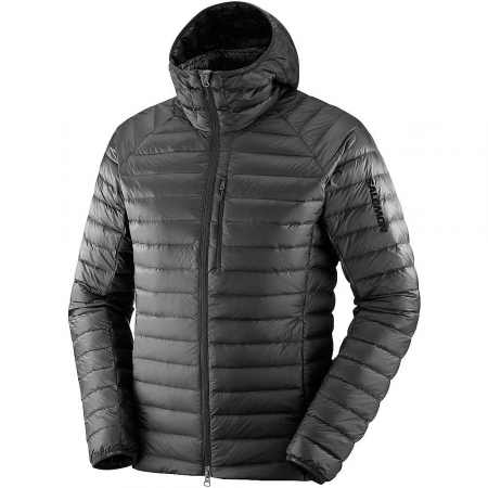 Salomon Men's Elixir Micro Down Jacket - Deep Black