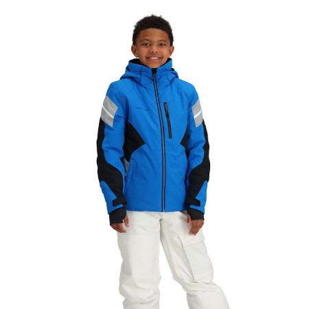 Obermeyer Boys' Mach 14 Jacket - Cosmic Blue