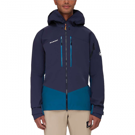 Mammut Men's Taiss Pro HS Hooded Jacket - Deep Ice / Marine