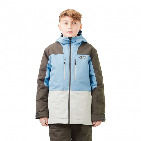 Picture Boys' Daumy Jacket - Allure Blue / Raven Grey