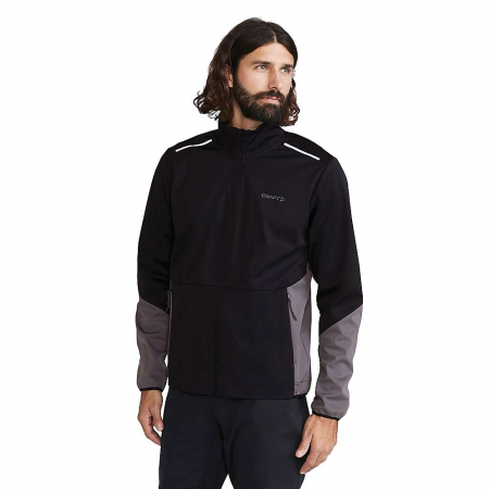 Craft Sportswear Men's Core Nordic Training Jacket - Black / Granite