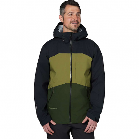 Flylow Men's Malone Jacket - Black / Moss / Pine