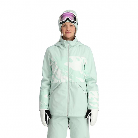 Spyder Women's Field Jacket - White Combo